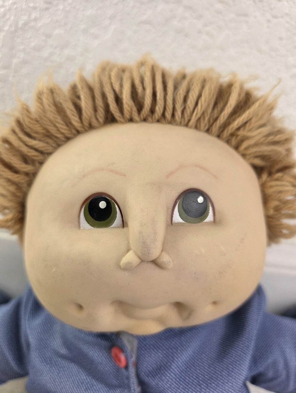 Cabbage Patch Kid, Wheat Loop Hair, Green Eyes 1984 MN Thomas - Picture 2 of 9